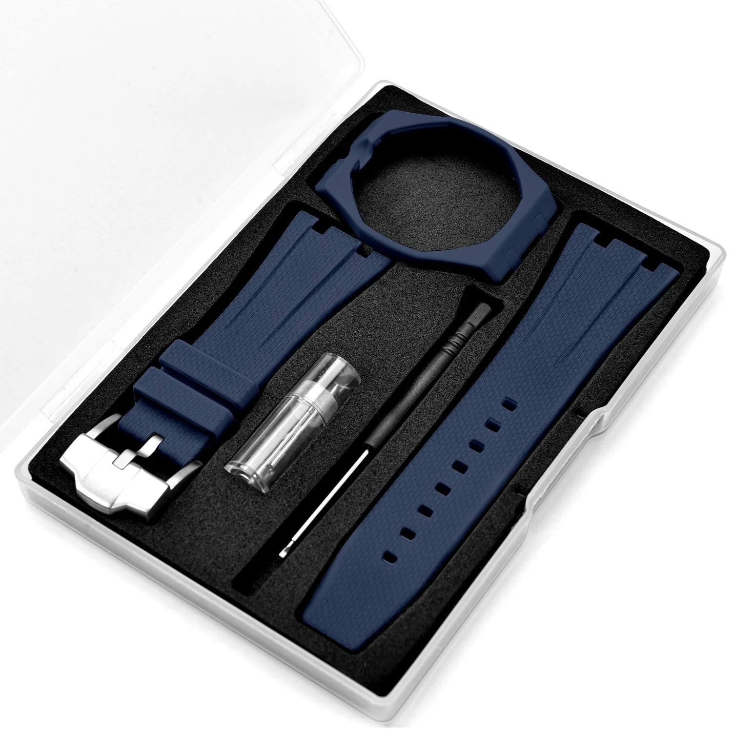 Premium FKM Rubber Strap & Case Kit🇨🇭