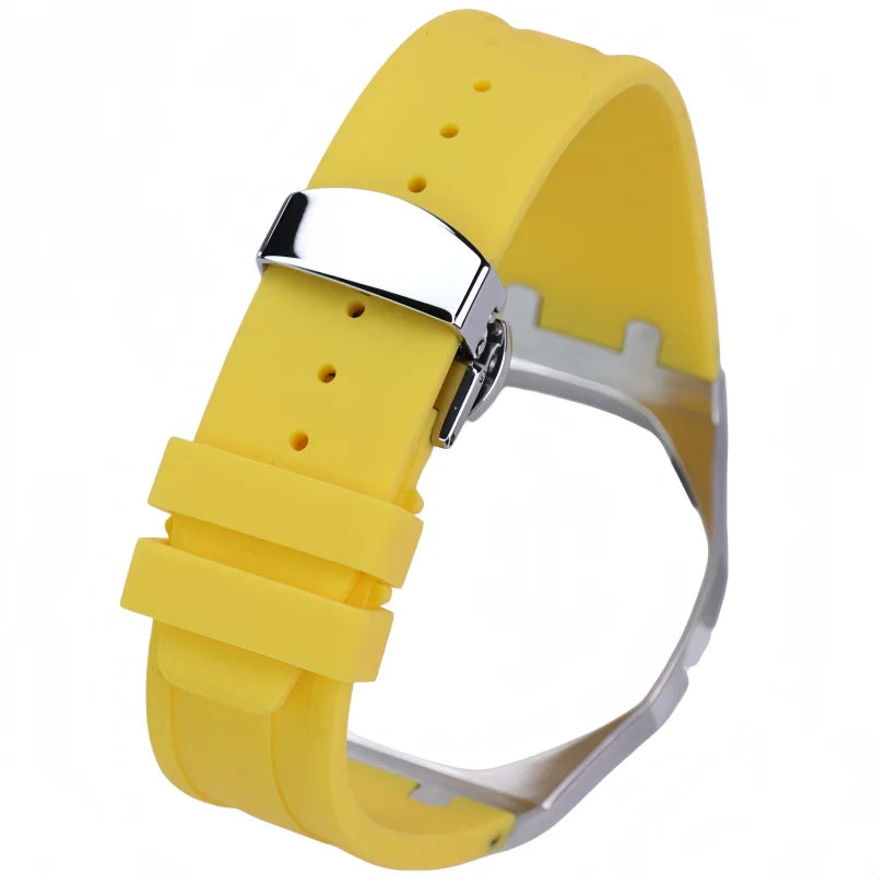 316L Stainless Steel & Silicone Strap🇨🇭