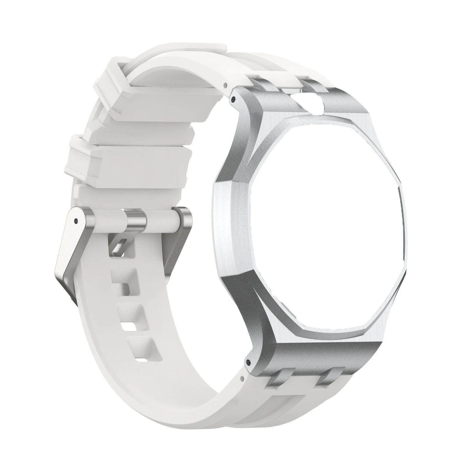 Polycarbonate & Stainless Steel Case with Fabric/Rubber Strap🇨🇭