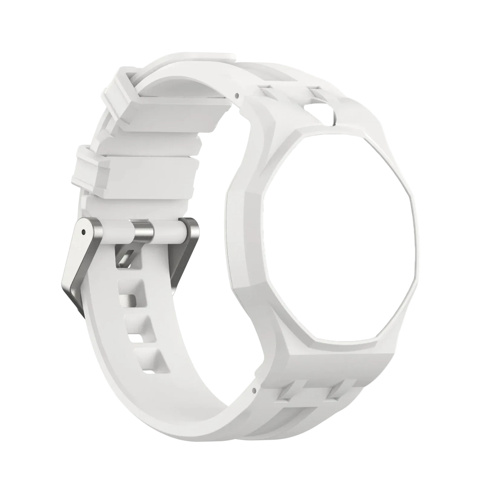 Polycarbonate & Stainless Steel Case with Fabric/Rubber Strap🇨🇭