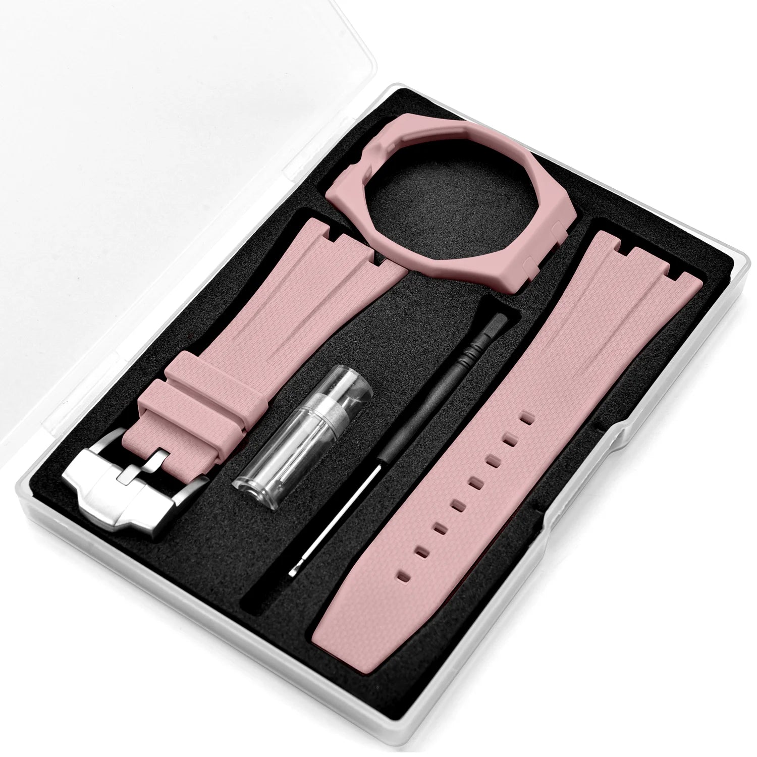 Premium FKM Rubber Strap & Case Kit🇨🇭