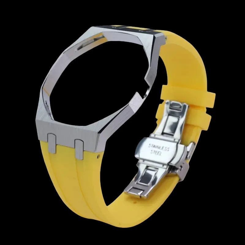 316L Stainless Steel & Silicone Strap🇨🇭