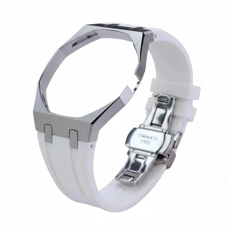 316L Stainless Steel & Silicone Strap🇨🇭