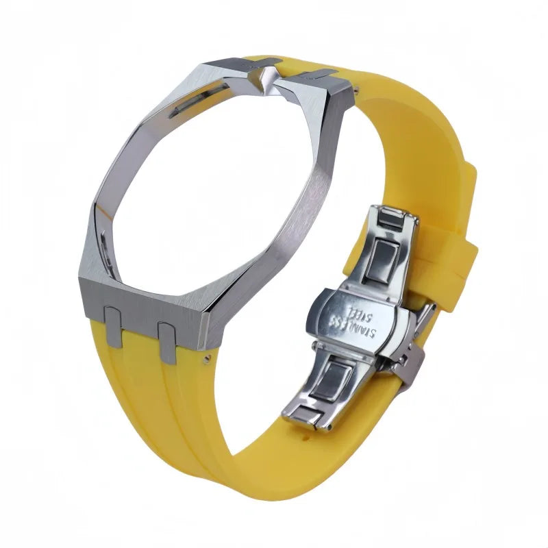 316L Stainless Steel & Silicone Strap🇨🇭