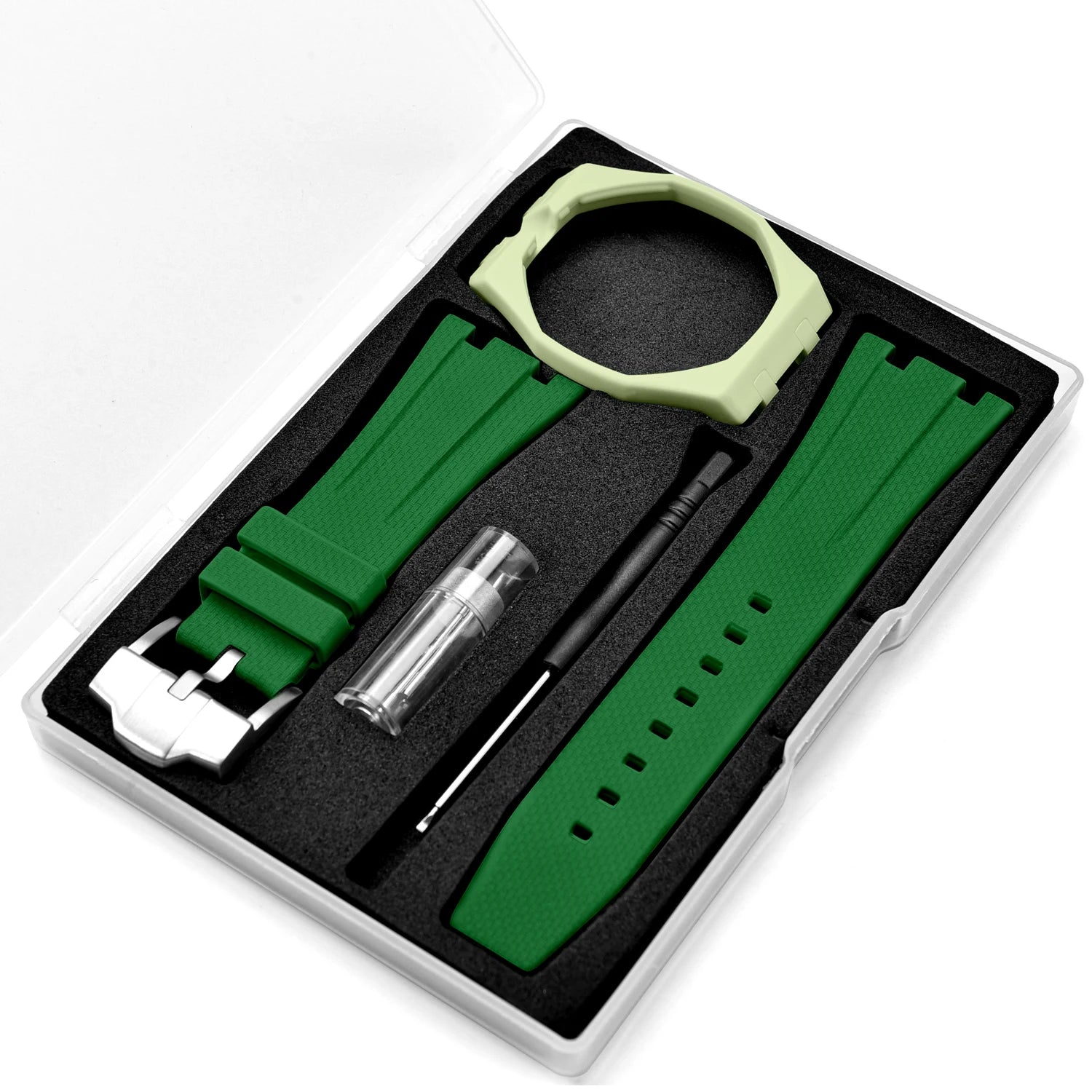 Premium FKM Rubber Strap & Case Kit🇨🇭