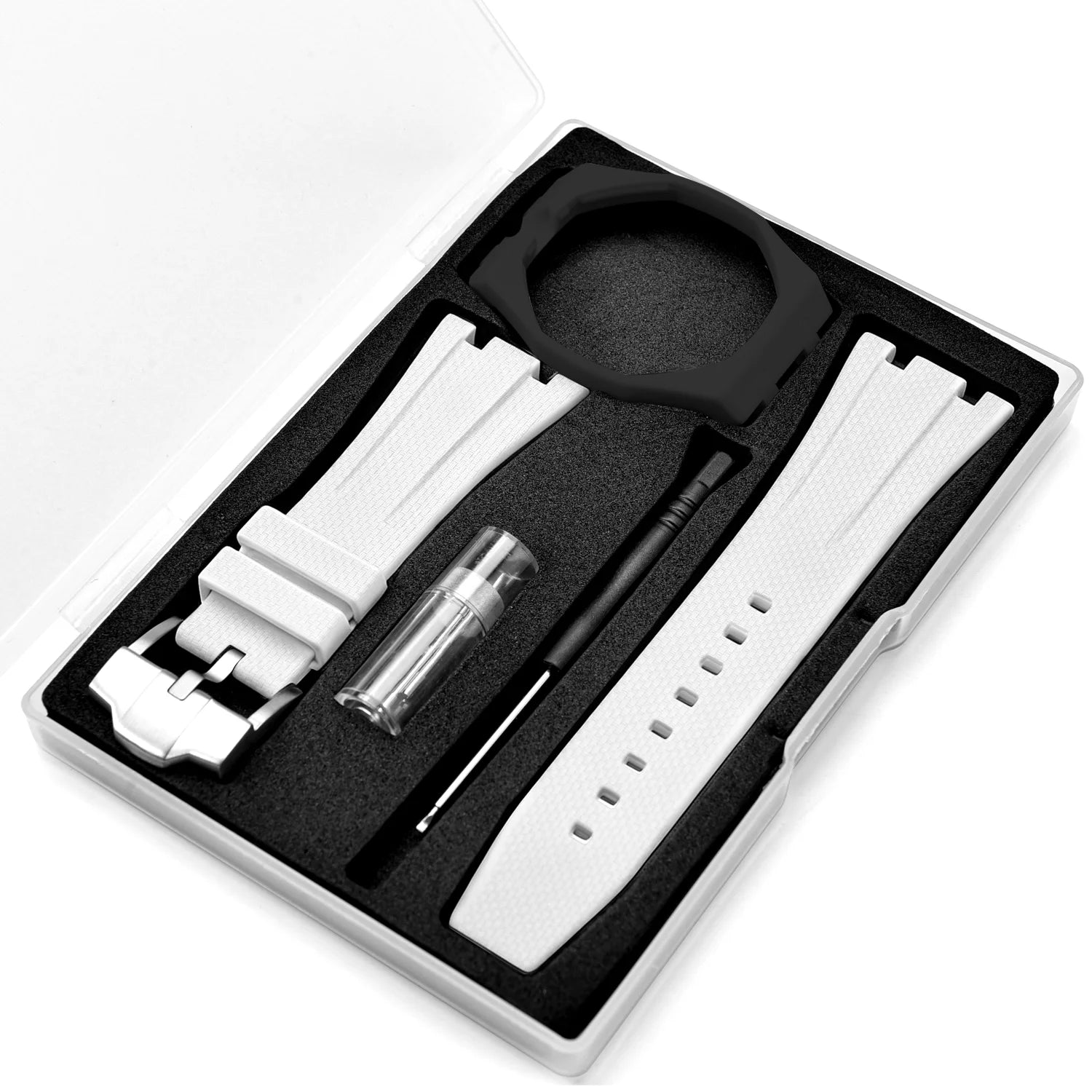 Premium FKM Rubber Strap & Case Kit🇨🇭