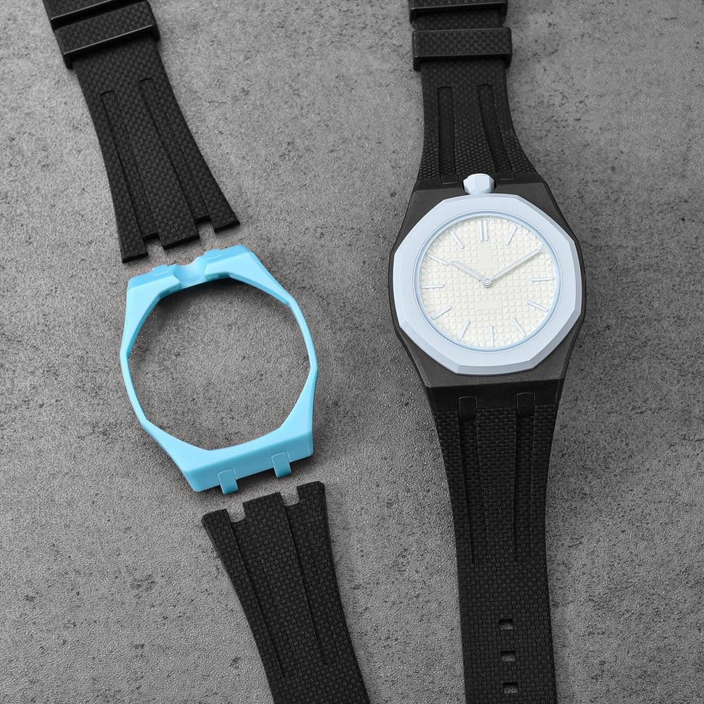 Premium FKM Rubber Strap & Case Kit🇨🇭