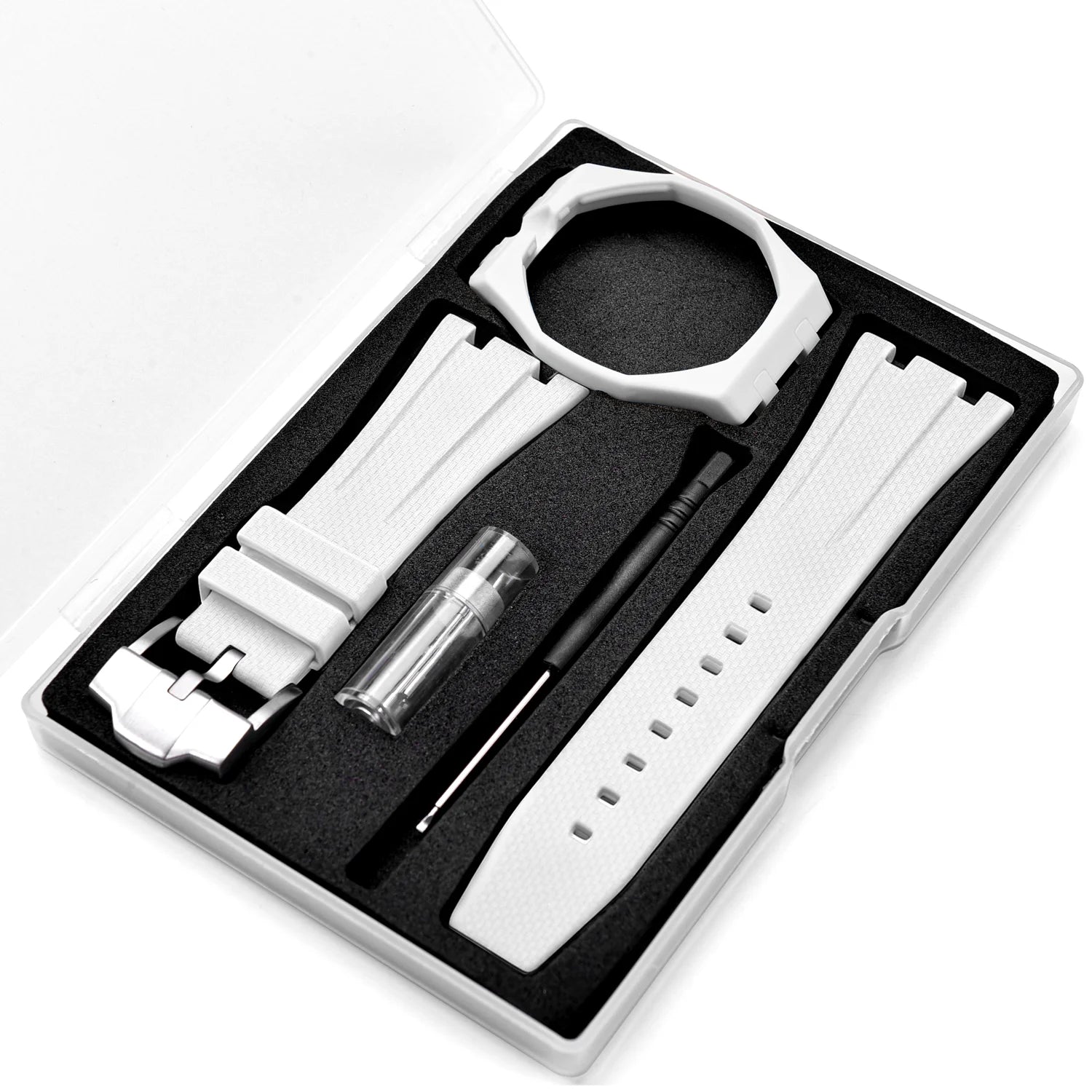 Premium FKM Rubber Strap & Case Kit🇨🇭