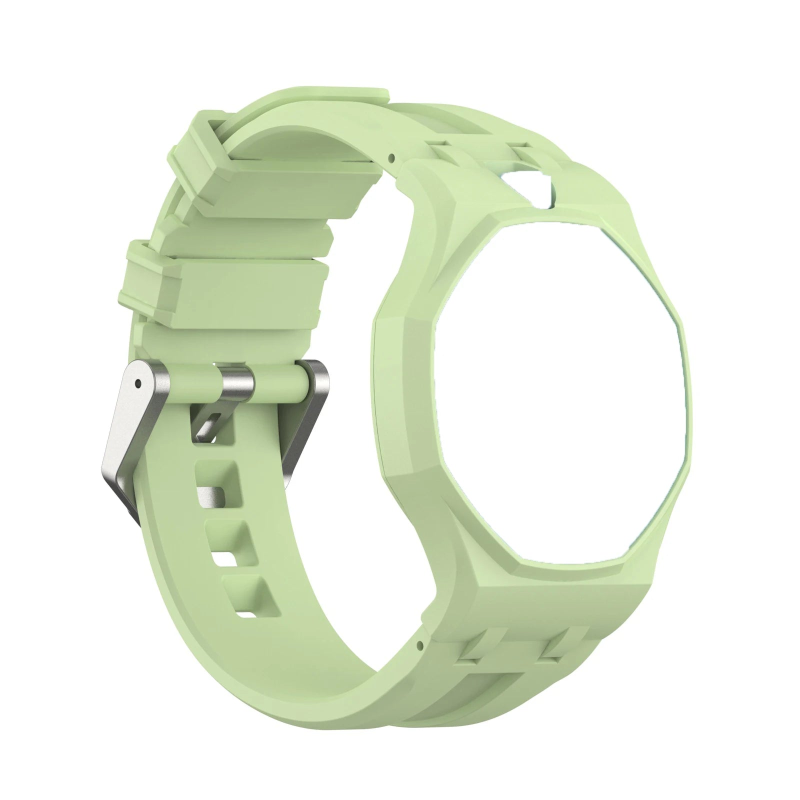 Polycarbonate & Stainless Steel Case with Fabric/Rubber Strap🇨🇭