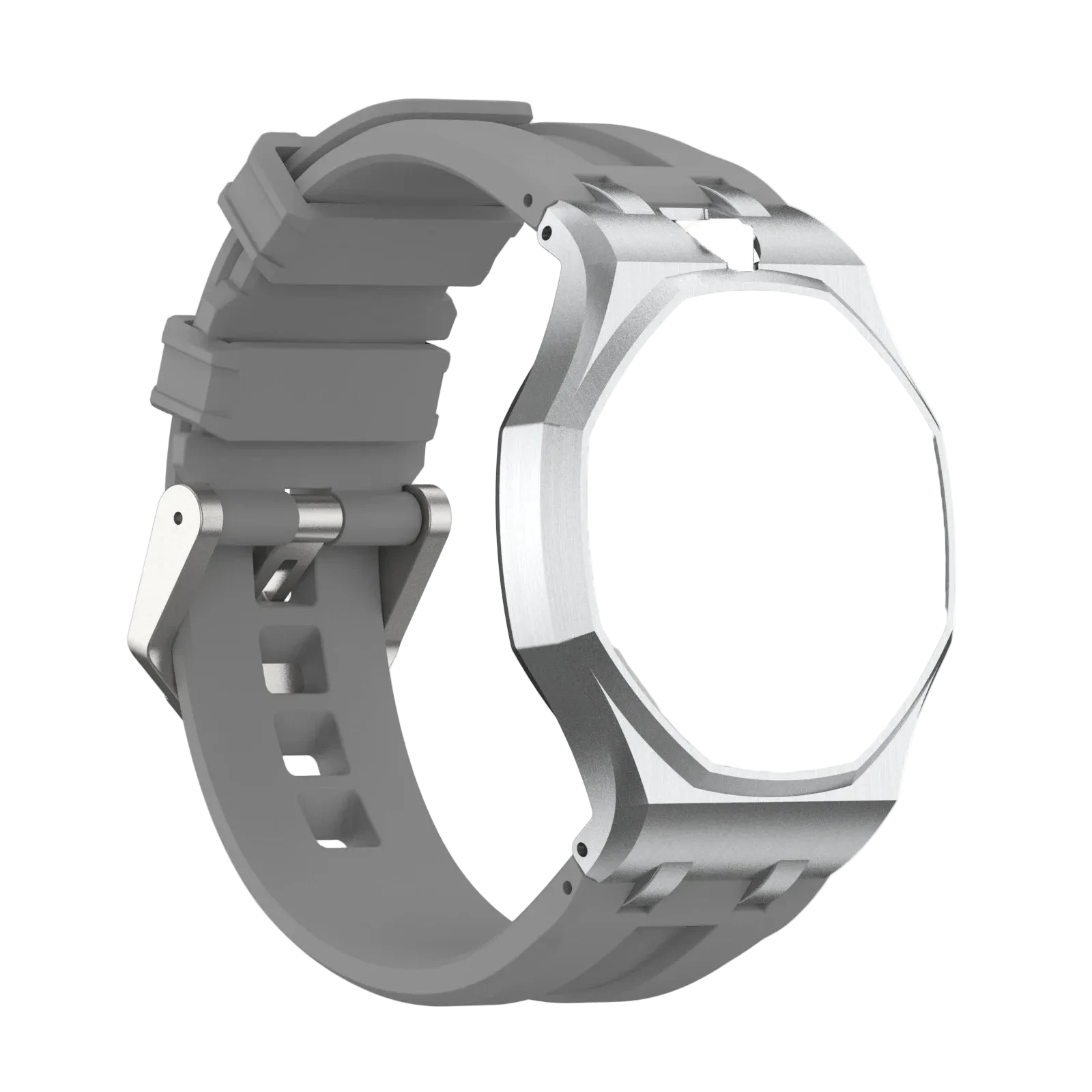 Polycarbonate & Stainless Steel Case with Fabric/Rubber Strap🇨🇭
