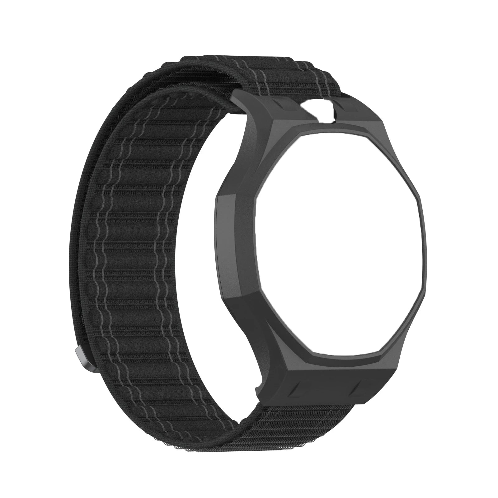 Polycarbonate & Stainless Steel Case with Fabric/Rubber Strap🇨🇭