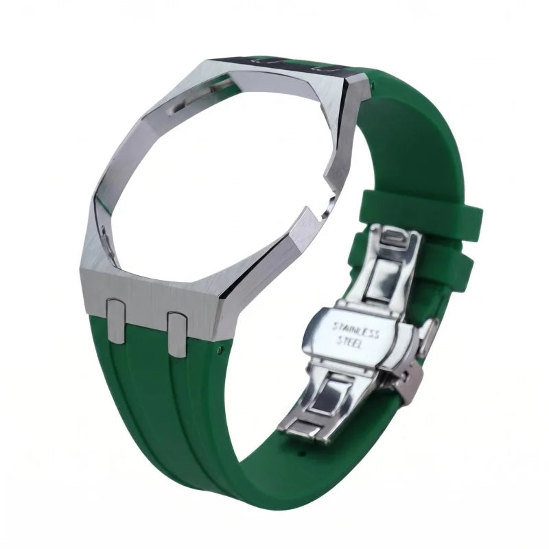 316L Stainless Steel & Silicone Strap🇨🇭