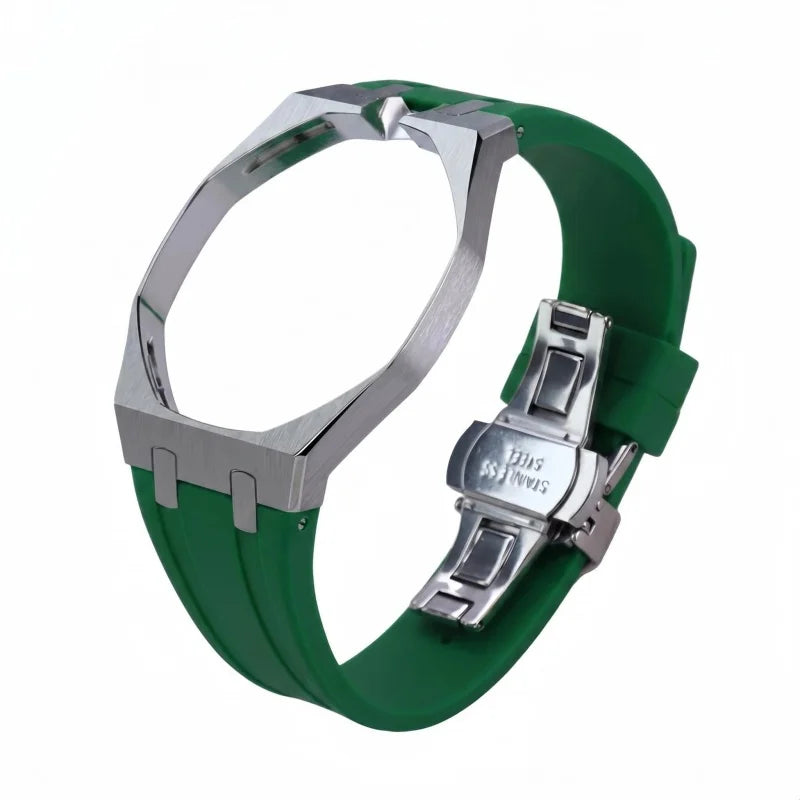 316L Stainless Steel & Silicone Strap🇨🇭