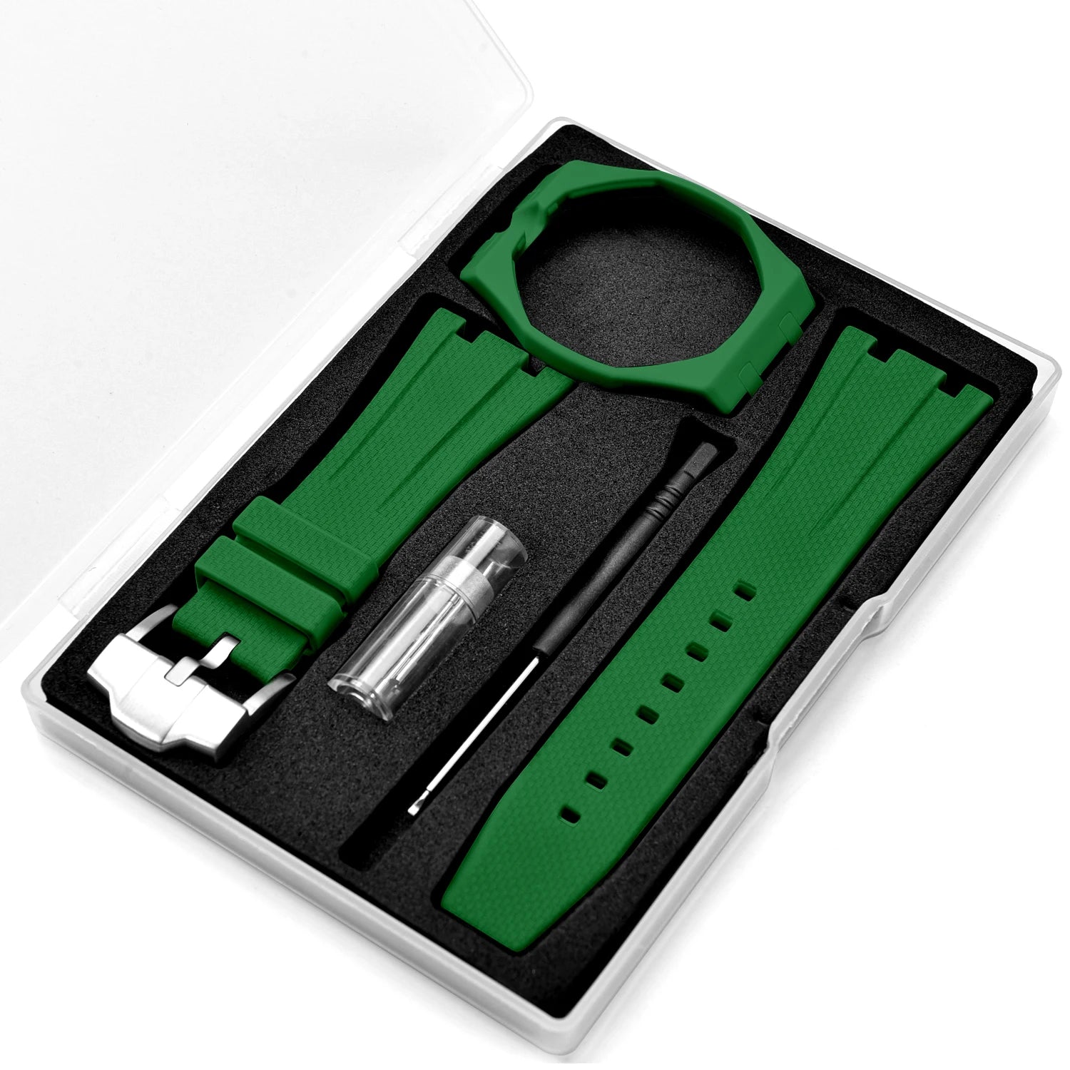 Premium FKM Rubber Strap & Case Kit🇨🇭