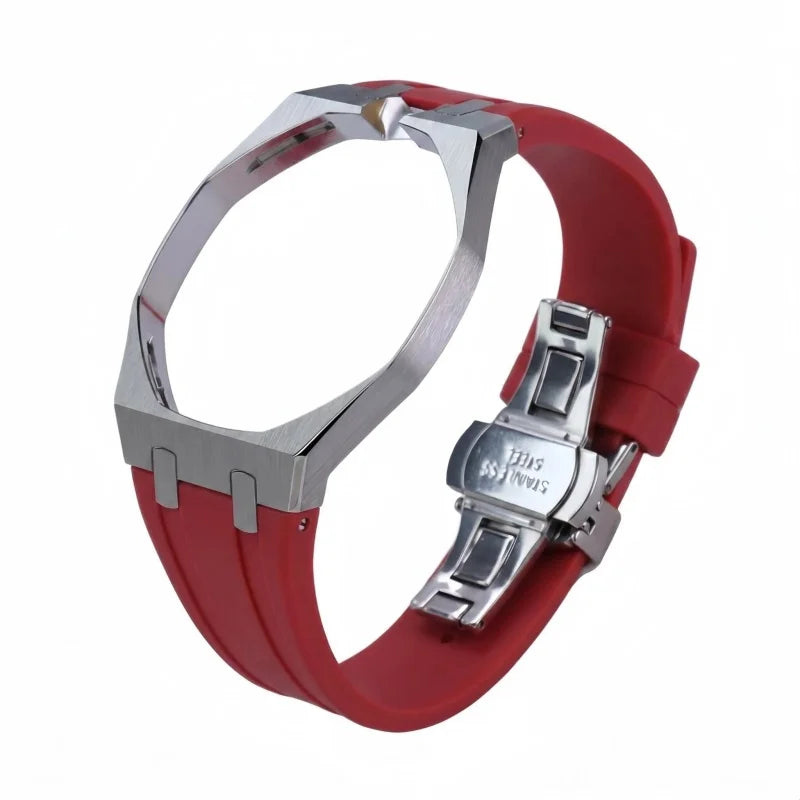 316L Stainless Steel & Silicone Strap🇨🇭