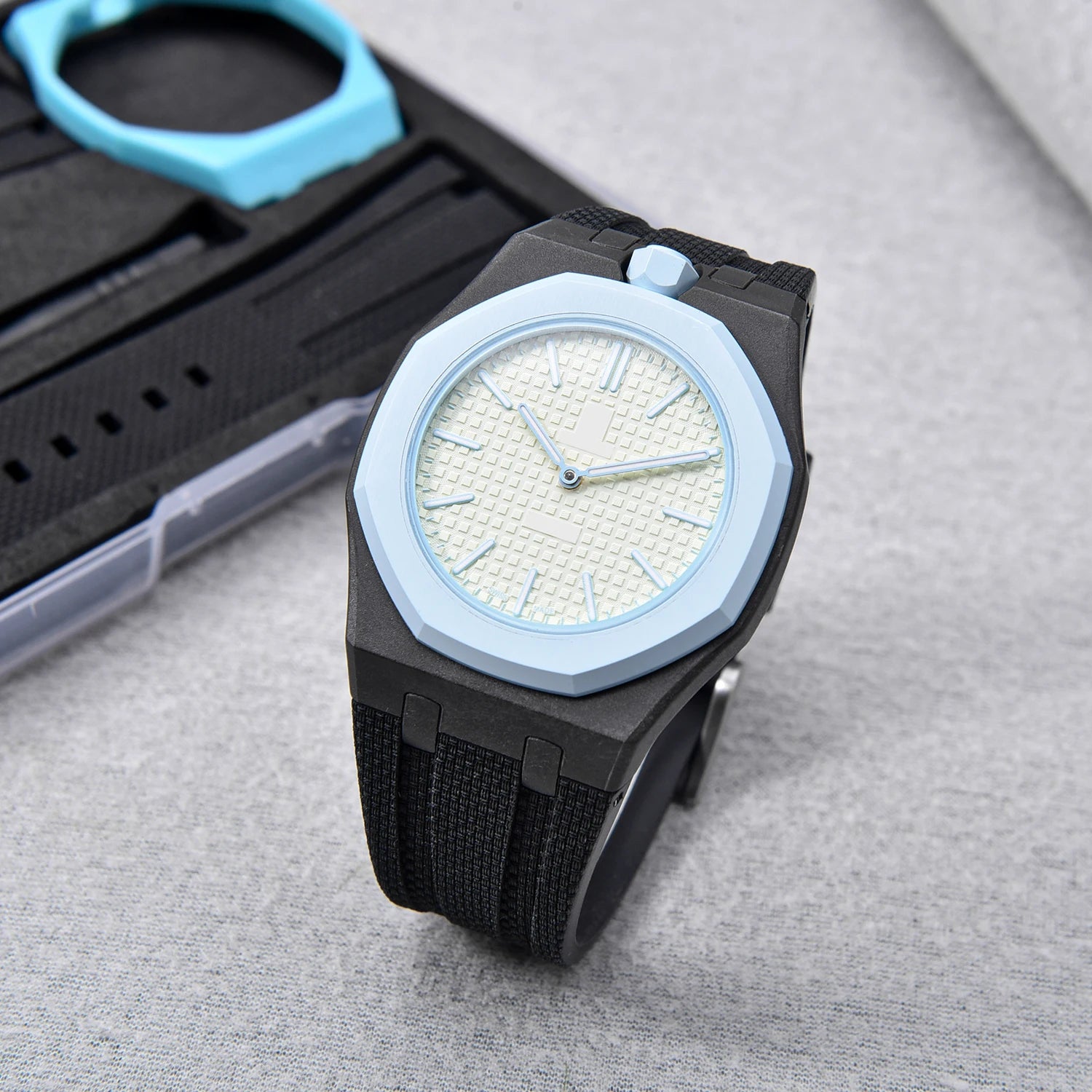 Premium FKM Rubber Strap & Case Kit🇨🇭