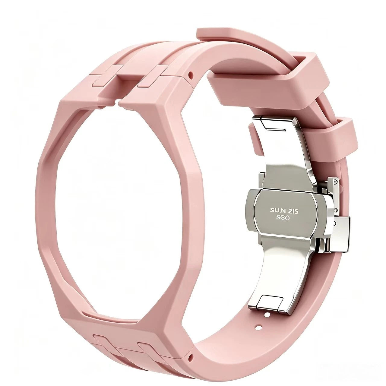 Ceramic Case With FKM Rubber Watch Strap Kit 🇨🇭