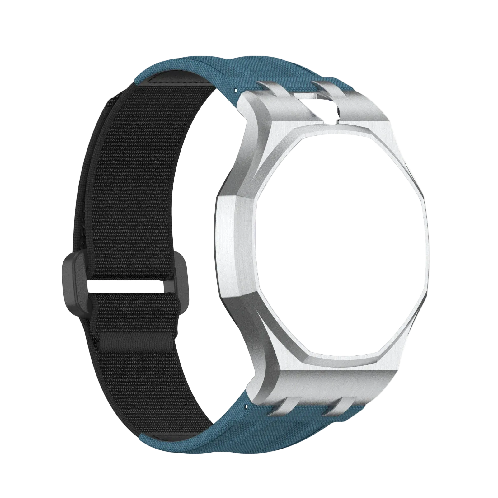 Polycarbonate & Stainless Steel Case with Fabric/Rubber Strap🇨🇭