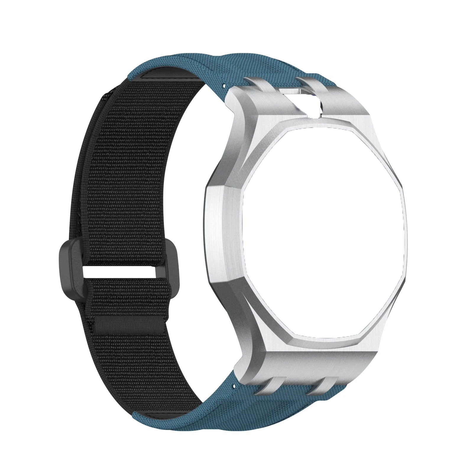 Polycarbonate & Stainless Steel Case with Fabric/Rubber Strap🇨🇭
