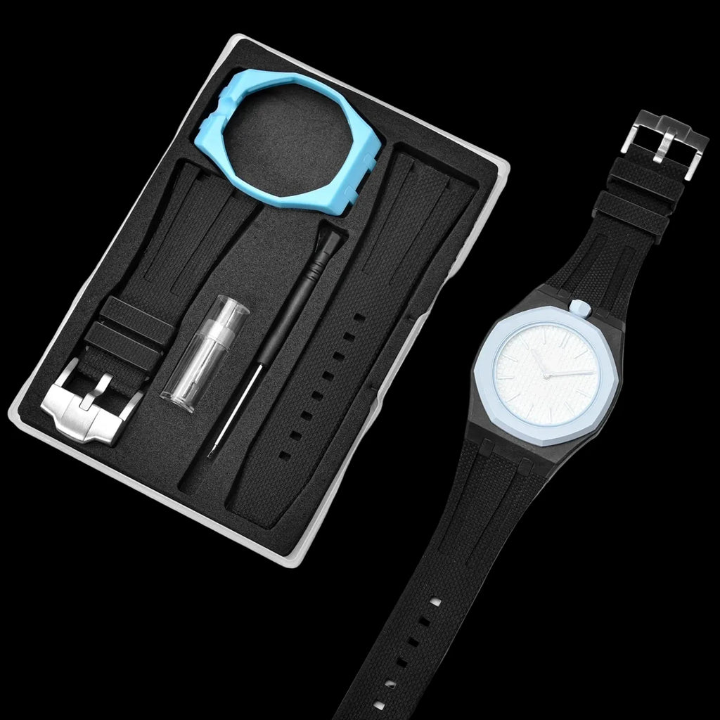 Premium FKM Rubber Strap & Case Kit🇨🇭
